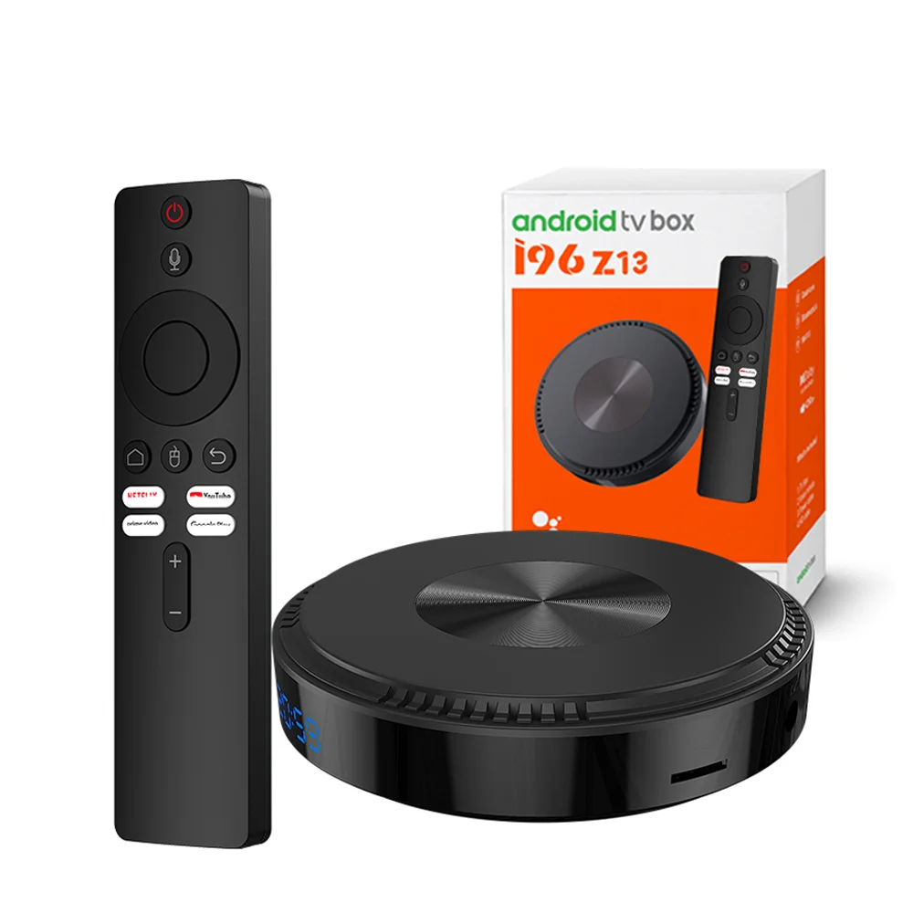Velec Android 14 Smart TV Box 2+16GB Quad-Core Voice Remote Dual Band WiFi 4K Media Player for Netflix & YouTube Entertainment
Velec Android 14 Smart TV Box 2+16GB Quad-Core Voice Remote Dual Band WiFi 4K Media Player for Netflix & YouTube Entertainment