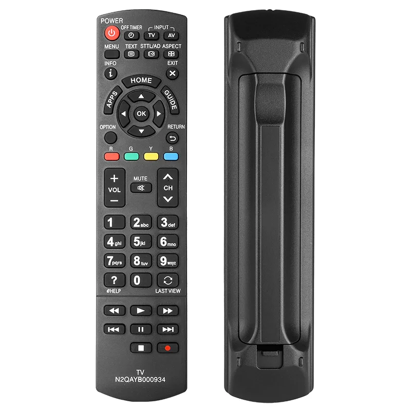 N2QAYB000934 For Panasonic Remote Control Compatible With Panasonic TV TX-L24X6B TH-32AS610A TH-32AS610Z TH-32AS630Z TH-42AS640A
N2QAYB000934 For Panasonic Remote Control Compatible With Panasonic TV TX-L24X6B TH-32AS610A TH-32AS610Z TH-32AS630Z TH-42AS640A