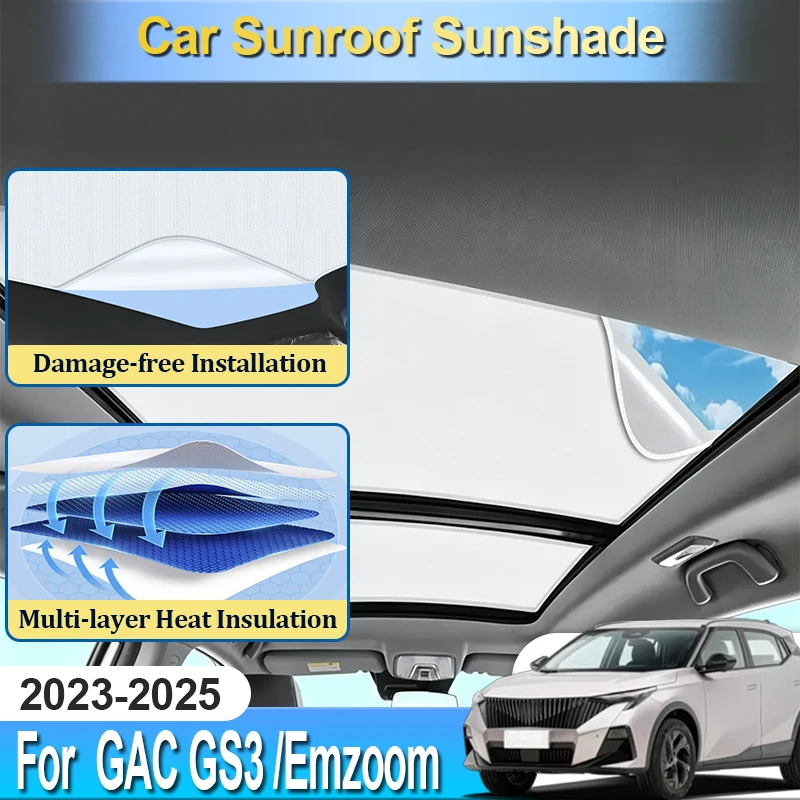 For Trumpchi GS3 Yingsu GAC Emzoom Accesories 2023 2024 2025 Electrostatic Foldable Sunroof Sunshade Sun Cover Blocker Car Tools
For Trumpchi GS3 Yingsu GAC Emzoom Accesories 2023 2024 2025 Electrostatic Foldable Sunroof Sunshade Sun Cover Blocker Car Tools