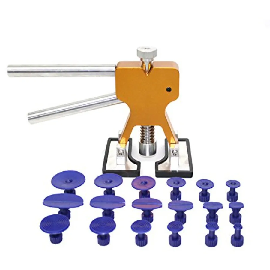 19pcs Auto Body Paintless Dent Removal Repair Tool Kits Glue Puller Smile Dent Lifter with Pro Glue Puller Tabs
19pcs Auto Body Paintless Dent Removal Repair Tool Kits Glue Puller Smile Dent Lifter with Pro Glue Puller Tabs