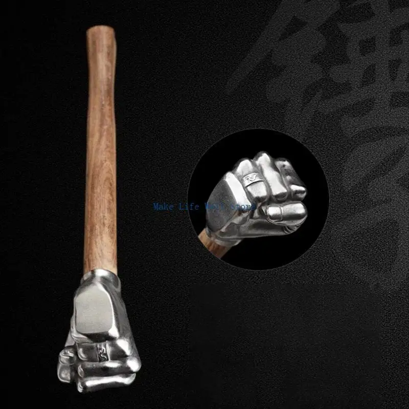 Heavy Duty Stainless Steel Fist Hammer Ergonomic Wooden Grip For Striking
Heavy Duty Stainless Steel Fist Hammer Ergonomic Wooden Grip For Striking