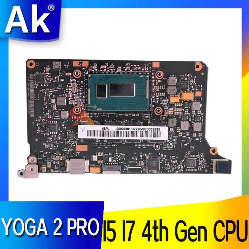 For LENOVO YOGA 2 PRO Laptop Motherboard NM-A074 SR1EB I7-4510U RAM 4G 5B20G38213ZZ Mainboard Full Tested YOGA2 13
For LENOVO YOGA 2 PRO Laptop Motherboard NM-A074 SR1EB I7-4510U RAM 4G 5B20G38213ZZ Mainboard Full Tested YOGA2 13