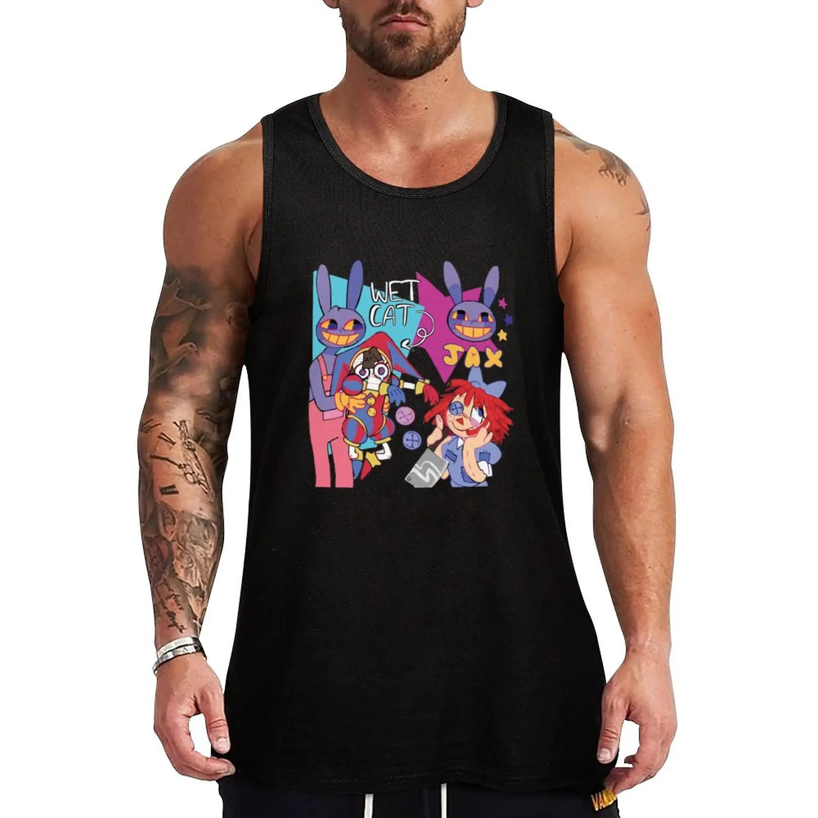 the incredible digital circus tv show, Tank Top Vest for boy fashion 2025 man T-shirts men anime gym
the incredible digital circus tv show, Tank Top Vest for boy fashion 2025 man T-shirts men anime gym
