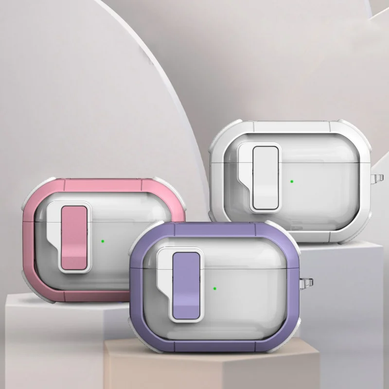 forairpods pro2 set transparent TPU with switch mech 3rd generation shockproof protective
forairpods pro2 set transparent TPU with switch mech 3rd generation shockproof protective
