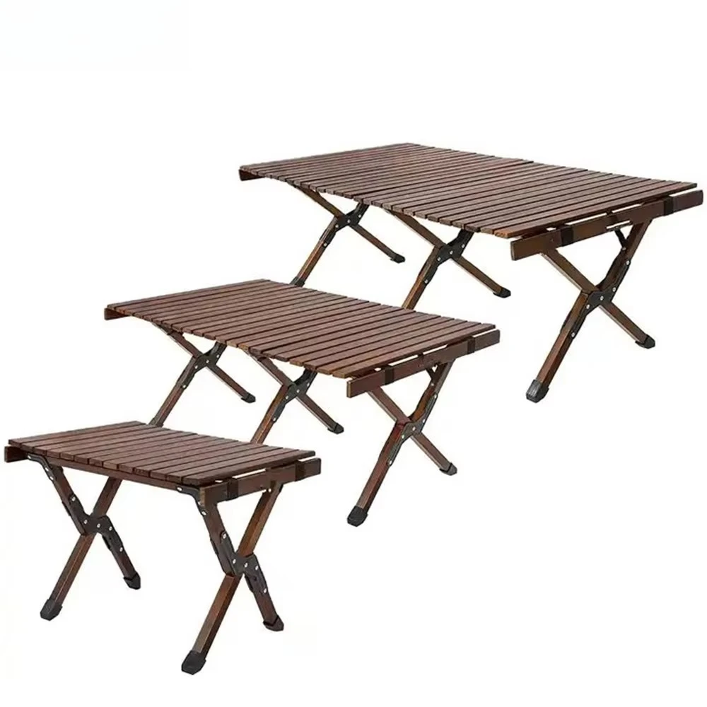 Rolling Table Lightweight Outdoor Luxury Picnic BBQ Portable Folding Top Wooden Camping Table
Rolling Table Lightweight Outdoor Luxury Picnic BBQ Portable Folding Top Wooden Camping Table