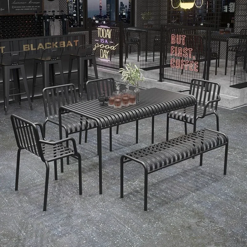 Outdoor Iron Table and Chair Leisure Courtyard Outdoor Modern Simple Terrace Tea Table Balcony Furniture Combination Patio Chair
Outdoor Iron Table and Chair Leisure Courtyard Outdoor Modern Simple Terrace Tea Table Balcony Furniture Combination Patio Chair
