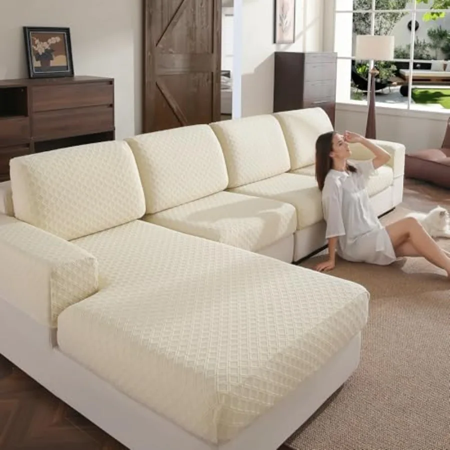 Couch Cover, Stretch Sofa Cover, Soft Seat Cushion Covers Washable, Sectional L Shape Sofa Slipcover, Wear Stain Resistant Pet
Couch Cover, Stretch Sofa Cover, Soft Seat Cushion Covers Washable, Sectional L Shape Sofa Slipcover, Wear Stain Resistant Pet