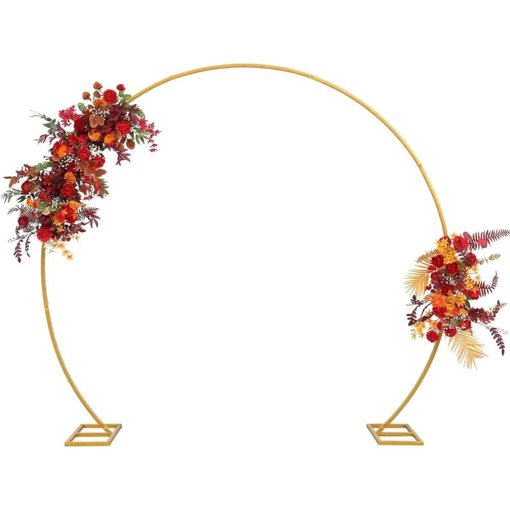 8ft Wedding Arche, Round Backdrop Stand, Golden Circle Wedding Arches Frame for Valentine's Day, Birthday, Party, Wedding Arche
8ft Wedding Arche, Round Backdrop Stand, Golden Circle Wedding Arches Frame for Valentine's Day, Birthday, Party, Wedding Arche