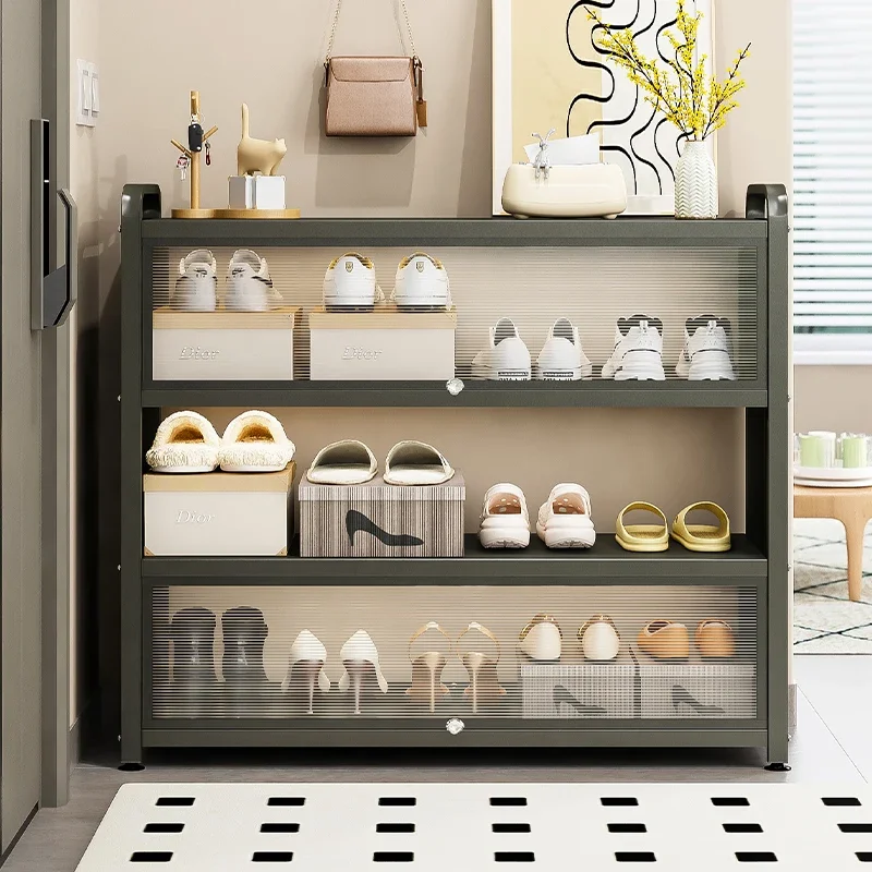 Steel Household Door Entry Door Shoe Cabinet Floor Storage Multi-layer Storage Cabinet Indoor Shoe Rack
Steel Household Door Entry Door Shoe Cabinet Floor Storage Multi-layer Storage Cabinet Indoor Shoe Rack