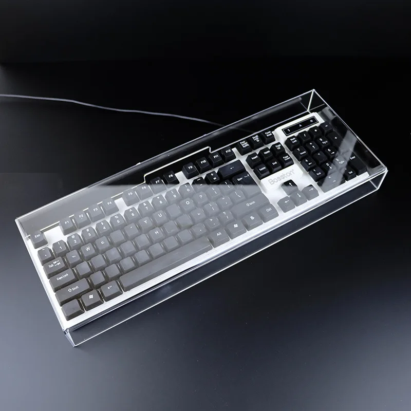 1pcs Transparent Acrylic Cover Desktop Computer Rectangular Mechanical Key Cover Type Dust cover 104 keys 87 keys universal
1pcs Transparent Acrylic Cover Desktop Computer Rectangular Mechanical Key Cover Type Dust cover 104 keys 87 keys universal