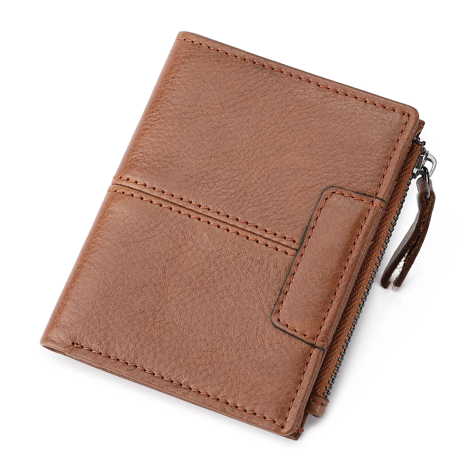 Cowhide Men Wallet with Double Zipper Coin Pouch RFID Credit Card Holder Multifunctional Wax Genuine Leather Male Short Wallets
Cowhide Men Wallet with Double Zipper Coin Pouch RFID Credit Card Holder Multifunctional Wax Genuine Leather Male Short Wallets