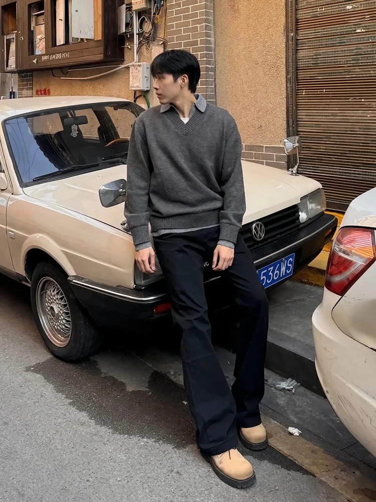 Cleanfit Men's V-Ne Knitwear Ne Design Winter Faion Sensation Classic Preppy Sle Comfortable Soft Polyester Fiber
Cleanfit Men's V-Ne Knitwear Ne Design Winter Faion Sensation Classic Preppy Sle Comfortable Soft Polyester Fiber