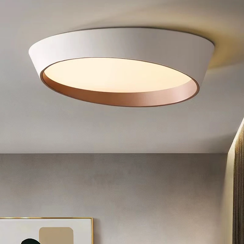 Bedroom lamp Nordic minimalist LED modern ceiling lamp living room lighting fixtures bedroom round balcony ceiling light
Bedroom lamp Nordic minimalist LED modern ceiling lamp living room lighting fixtures bedroom round balcony ceiling light