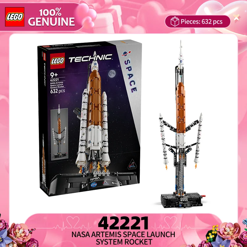Строительные блоки Lego, механическая группа 42221, система космического запуска NASA Artemis, головоломки, строительные блоки, игрушка в подарок
Строительные блоки Lego, механическая группа 42221, система космического запуска NASA Artemis, головоломки, строительные блоки, игрушка в подарок