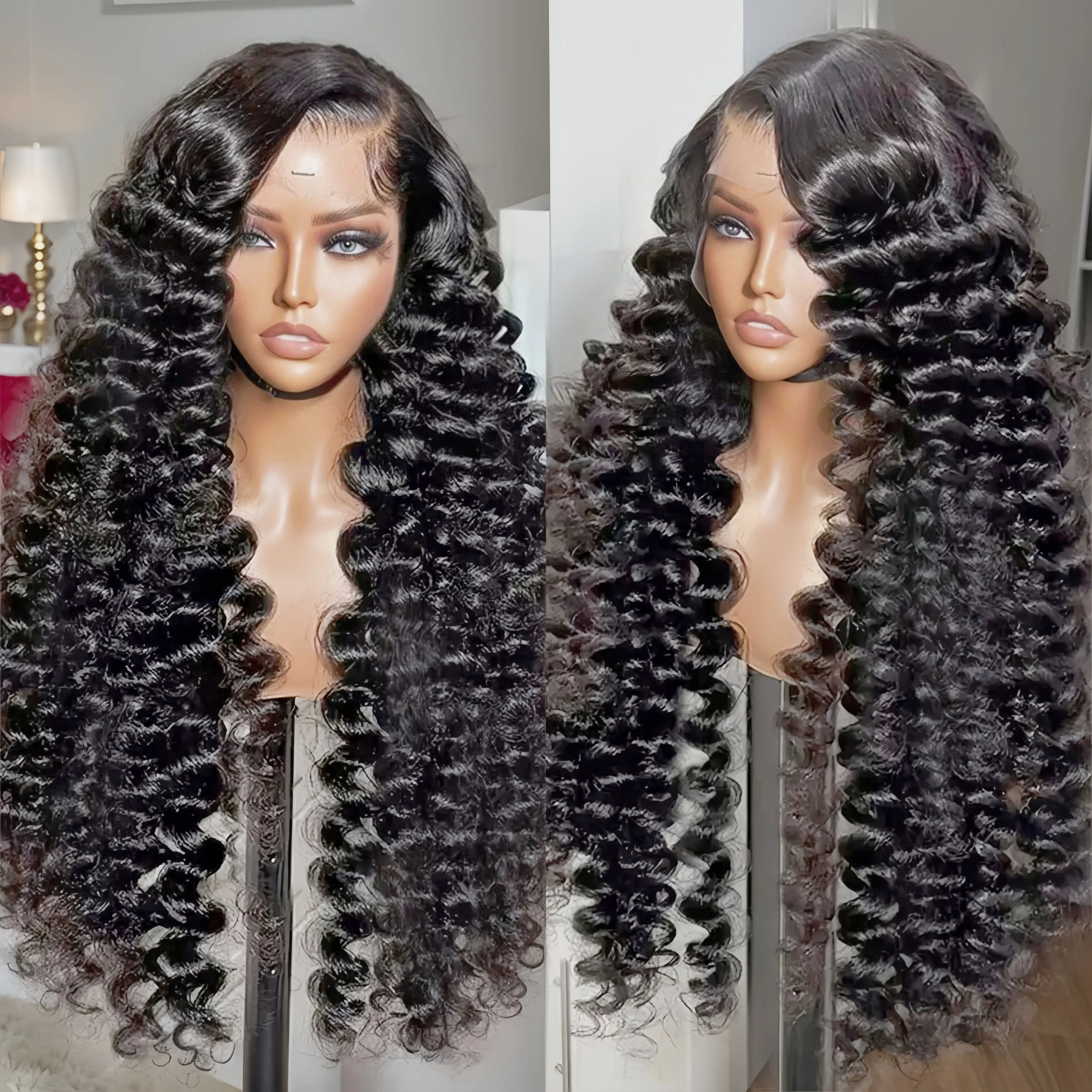 30 32 inch 200 Density Human Hair Wig Natural Color Deep Wave Wig Deep Wave 13x6 Lace Frontal Human Hair Wigs For Women
30 32 inch 200 Density Human Hair Wig Natural Color Deep Wave Wig Deep Wave 13x6 Lace Frontal Human Hair Wigs For Women