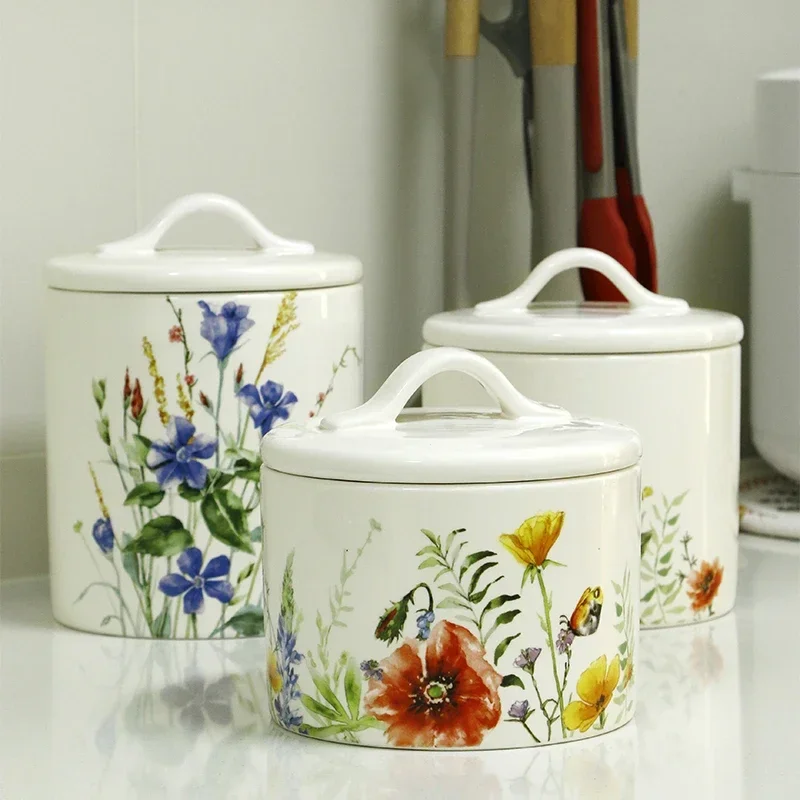 Large capacity flower storage, silicone sealed , nut , tea, snack, sugar, kitchen seasoning jars
Large capacity flower storage, silicone sealed , nut , tea, snack, sugar, kitchen seasoning jars