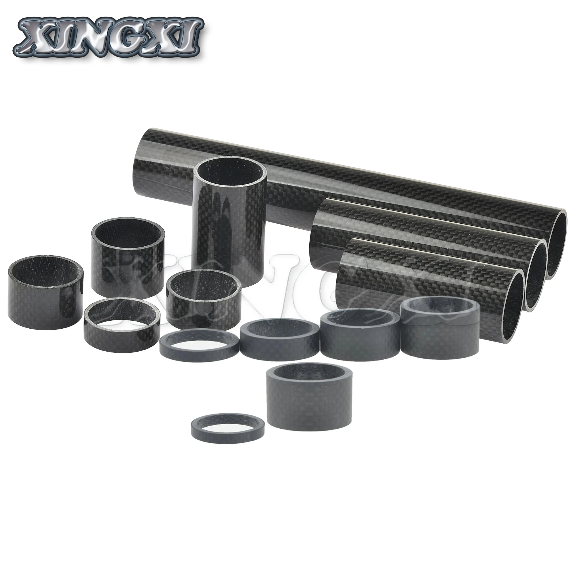Xingxi Carbon Fiber Bicycle Headset Fork Gasket, Handle Gasket Ring Gasket Are Use To Fix Bicycle MTB Accessories With 5mm~200mm
Xingxi Carbon Fiber Bicycle Headset Fork Gasket, Handle Gasket Ring Gasket Are Use To Fix Bicycle MTB Accessories With 5mm~200mm