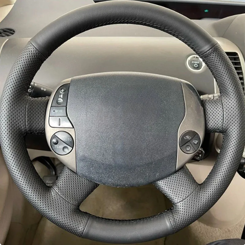Для Toyota Prius 20(XW20) 2004-2009 автомобильные аксессуары «сделай сам» сшитые вручную черные Нескользящие натуральные кожаные аксессуары
Для Toyota Prius 20(XW20) 2004-2009 автомобильные аксессуары «сделай сам» сшитые вручную черные Нескользящие натуральные кожаные аксессуары