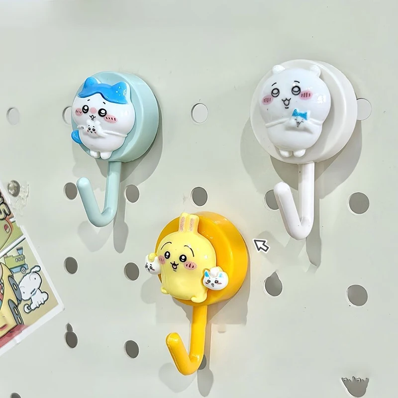 3Pcs Miniso Kawaii Anime Hachiware Soft Glue Hook Cute Chiikawa Usagi Cartoon Sticky Hook Lovely Decoration Bathroom Supplies
3Pcs Miniso Kawaii Anime Hachiware Soft Glue Hook Cute Chiikawa Usagi Cartoon Sticky Hook Lovely Decoration Bathroom Supplies
