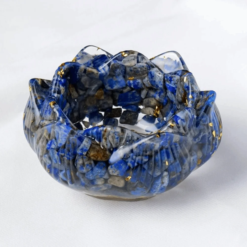 Creative Crystals Lotus Flower Base Lotus Shape DIY Craft Crystal Lotus Bowl Household Handmade Jewelry Storage Container
Creative Crystals Lotus Flower Base Lotus Shape DIY Craft Crystal Lotus Bowl Household Handmade Jewelry Storage Container