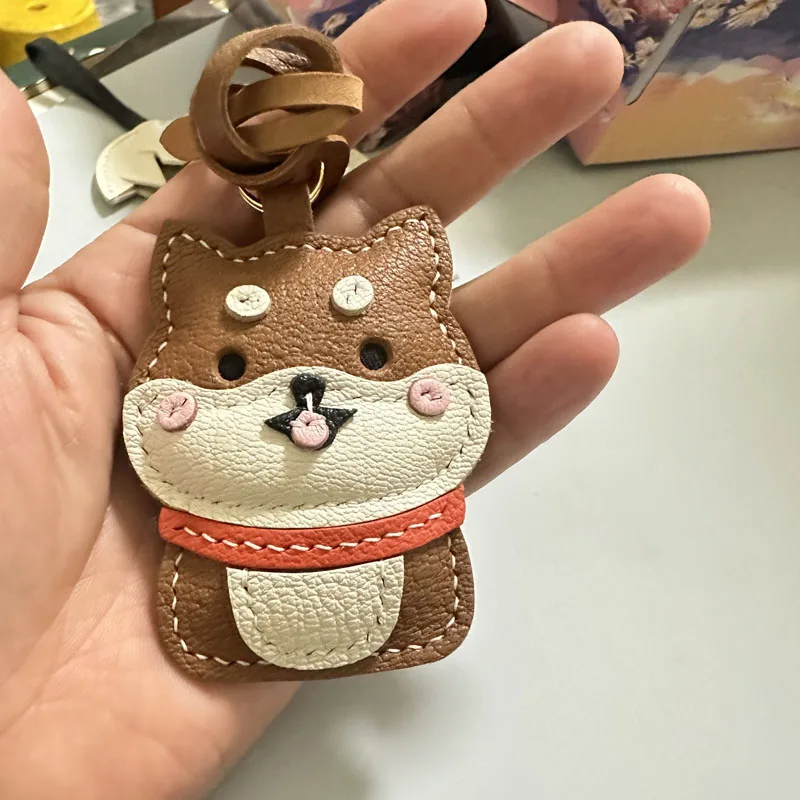 Кожаный брелок Shiba Inu, подвеска для мобильного телефона, сумка, брелок Shiba Inu из козьей кожи 
Кожаный брелок Shiba Inu, подвеска для мобильного телефона, сумка, брелок Shiba Inu из козьей кожи