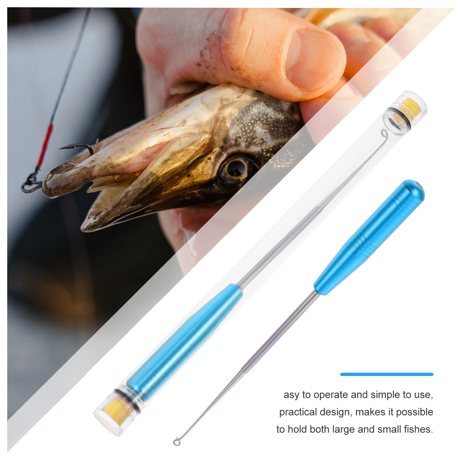 2Pcs Blind Decoupler Stainless Steel Fishing Dehooker Portable Hook Remover Fish Unhooking Device Outdoor Accessories
2Pcs Blind Decoupler Stainless Steel Fishing Dehooker Portable Hook Remover Fish Unhooking Device Outdoor Accessories