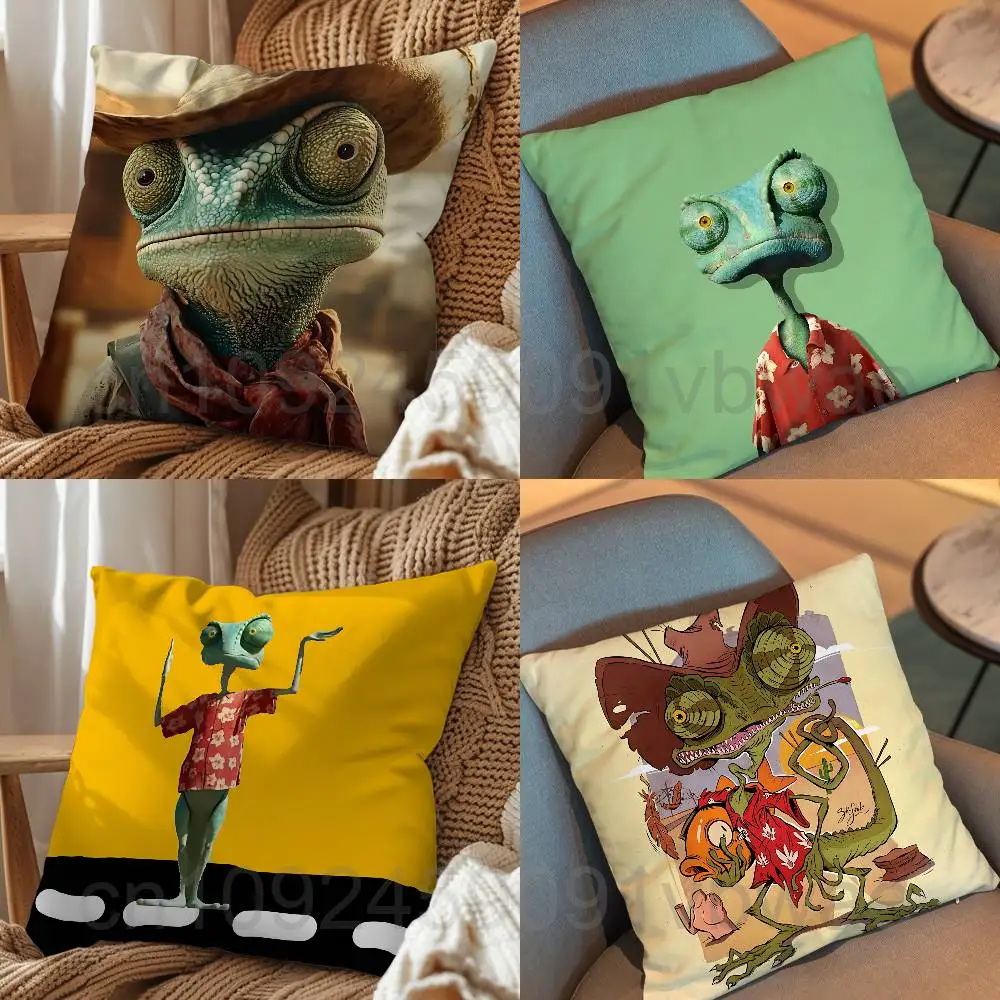 Pet chameleon Rango Pillow Case Anti-dustmite Pillowcase Invisible zipper silky short plush Sofa cushion cover
Pet chameleon Rango Pillow Case Anti-dustmite Pillowcase Invisible zipper silky short plush Sofa cushion cover