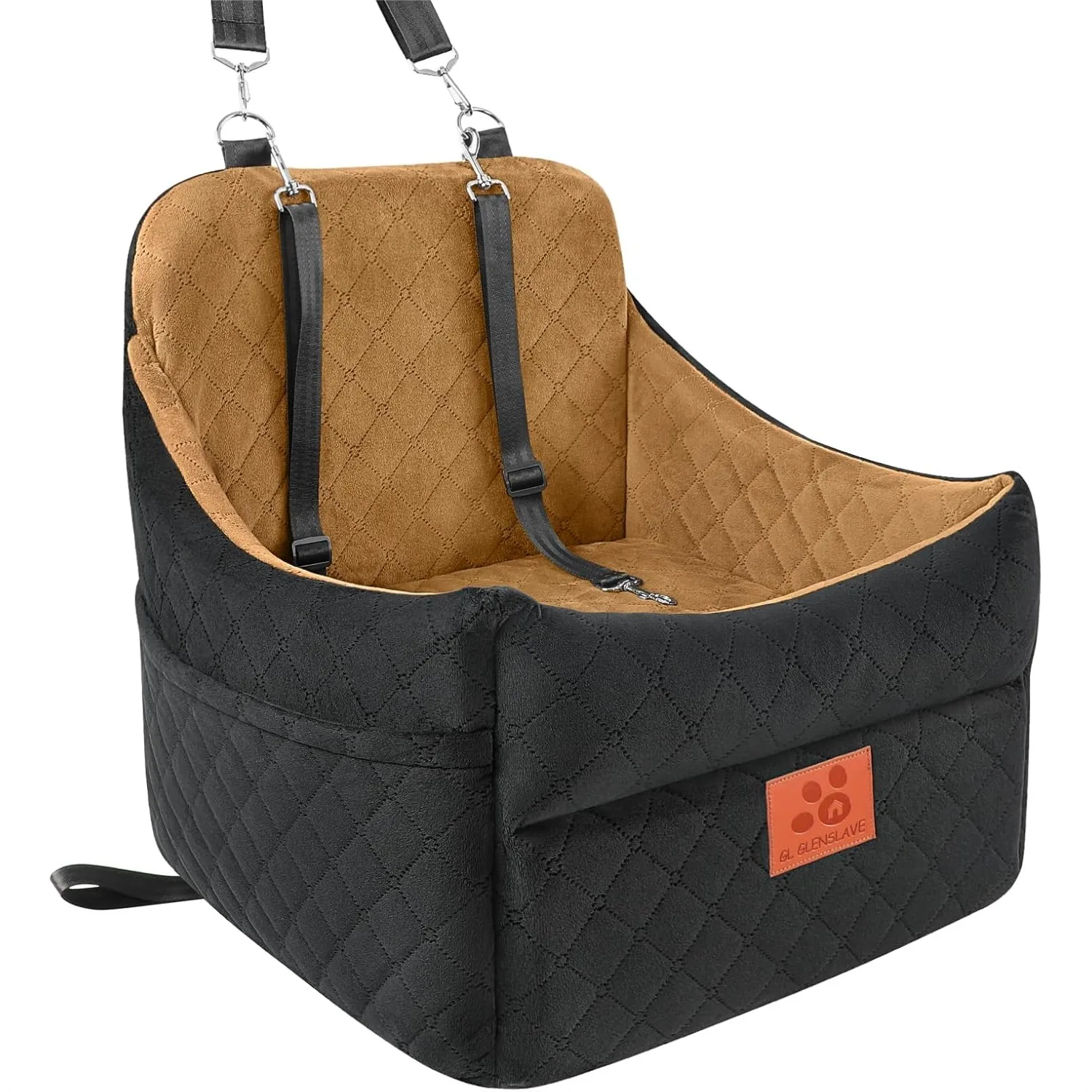 Dog Car Seat for Small Medium Dogs Booster Seat with Thick Cushion Detachable Washable Storage Pockets Safety Belts
Dog Car Seat for Small Medium Dogs Booster Seat with Thick Cushion Detachable Washable Storage Pockets Safety Belts