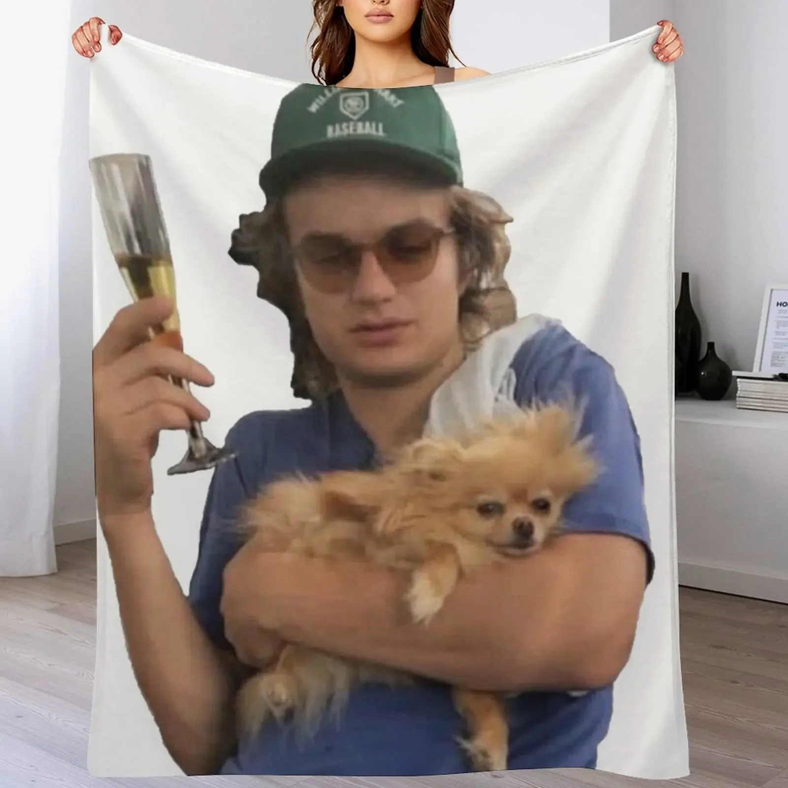 Joe Keery Throw Blanket Outdoor Soft Blanket for Picnic Beach Camping
Joe Keery Throw Blanket Outdoor Soft Blanket for Picnic Beach Camping