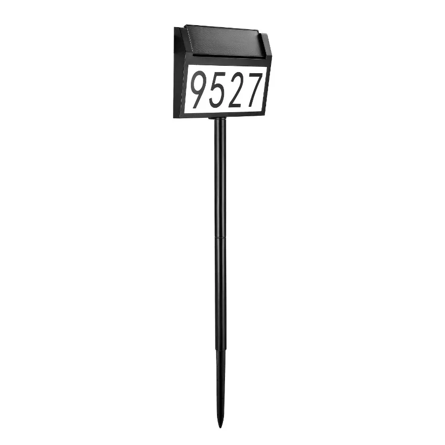 Solar House Numbers Waterproof LED Address Signs Stable for Home Yard Street
Solar House Numbers Waterproof LED Address Signs Stable for Home Yard Street