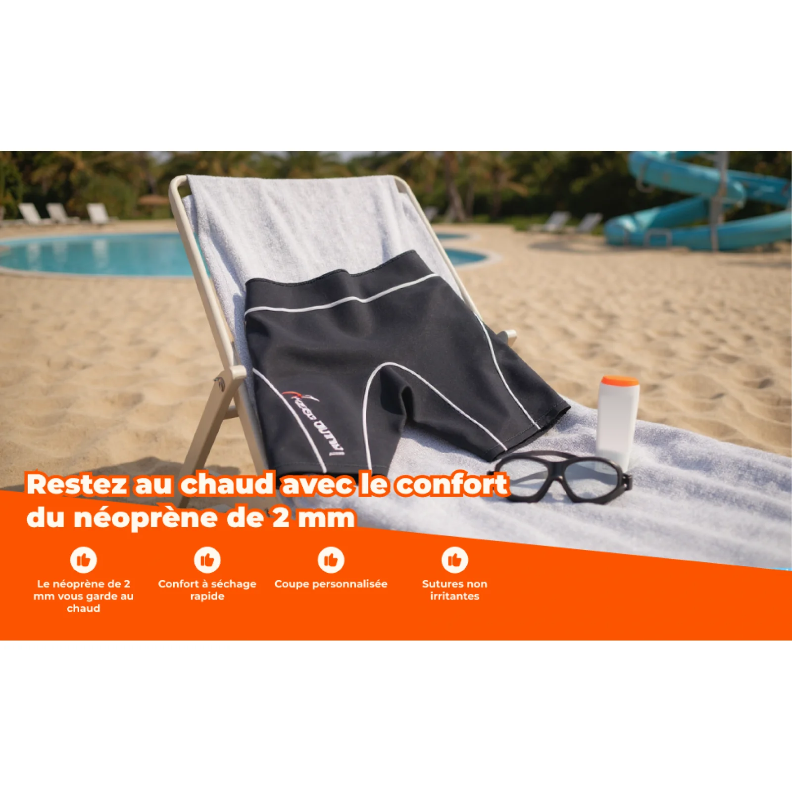 Neoprene Diving Shorts 2mm Rash Guard Shorts Swim Pants for Paddling Boating Kayaking Fitness Training
Neoprene Diving Shorts 2mm Rash Guard Shorts Swim Pants for Paddling Boating Kayaking Fitness Training
