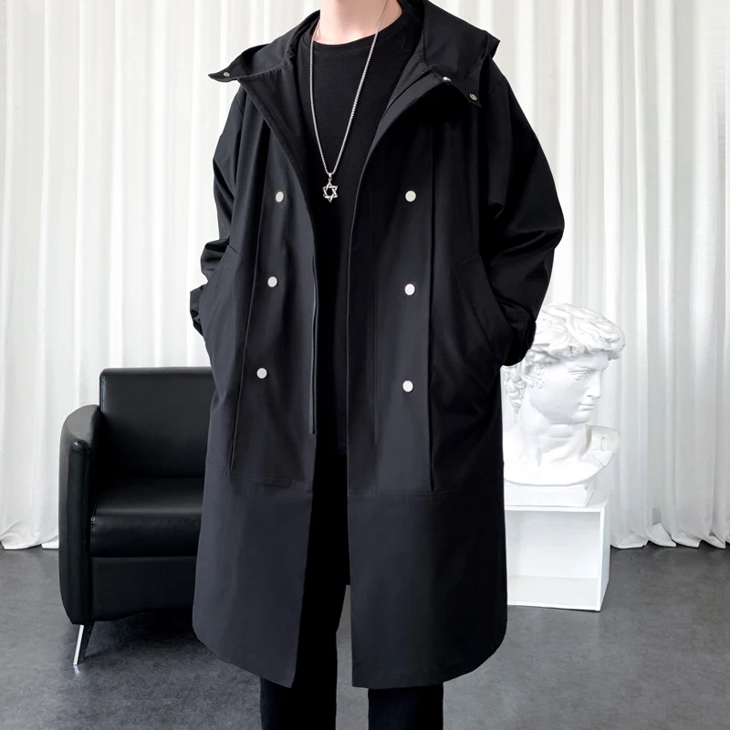 2023 Spring And Autumn jackets new style Men's High Quality Loose Long Coat men Fashion Comfortable Trench Coat full Size M-3XL
2023 Spring And Autumn jackets new style Men's High Quality Loose Long Coat men Fashion Comfortable Trench Coat full Size M-3XL