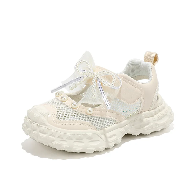 2026 Lightweight Non-Slip Back To School Children Running Sandals Summer Kids Sport Sneakers for Girl Pearl Lace Mary Jane Flats
2026 Lightweight Non-Slip Back To School Children Running Sandals Summer Kids Sport Sneakers for Girl Pearl Lace Mary Jane Flats