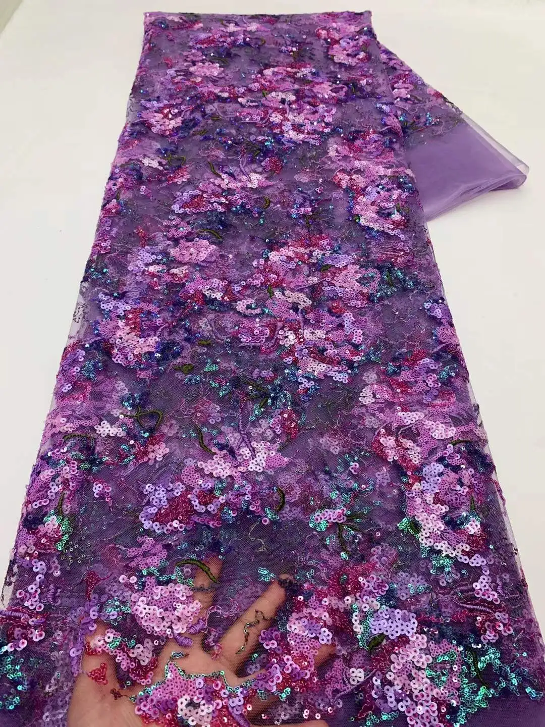 2025 High Quality African Nigerian Lace Fabric Latest Embroidery Laces With Sequins Tulle Lace Fabric For Sewing Dresses 5 Yards
2025 High Quality African Nigerian Lace Fabric Latest Embroidery Laces With Sequins Tulle Lace Fabric For Sewing Dresses 5 Yards