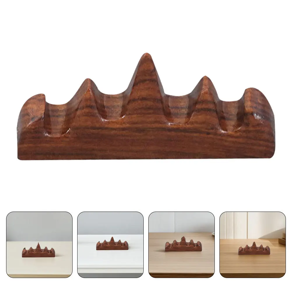 2Pcs Chinese Calligraphy Brush Holder Natural Wood Mountain Shape Brush Rest for Desk Organization Art Studio Office Decorative
2Pcs Chinese Calligraphy Brush Holder Natural Wood Mountain Shape Brush Rest for Desk Organization Art Studio Office Decorative