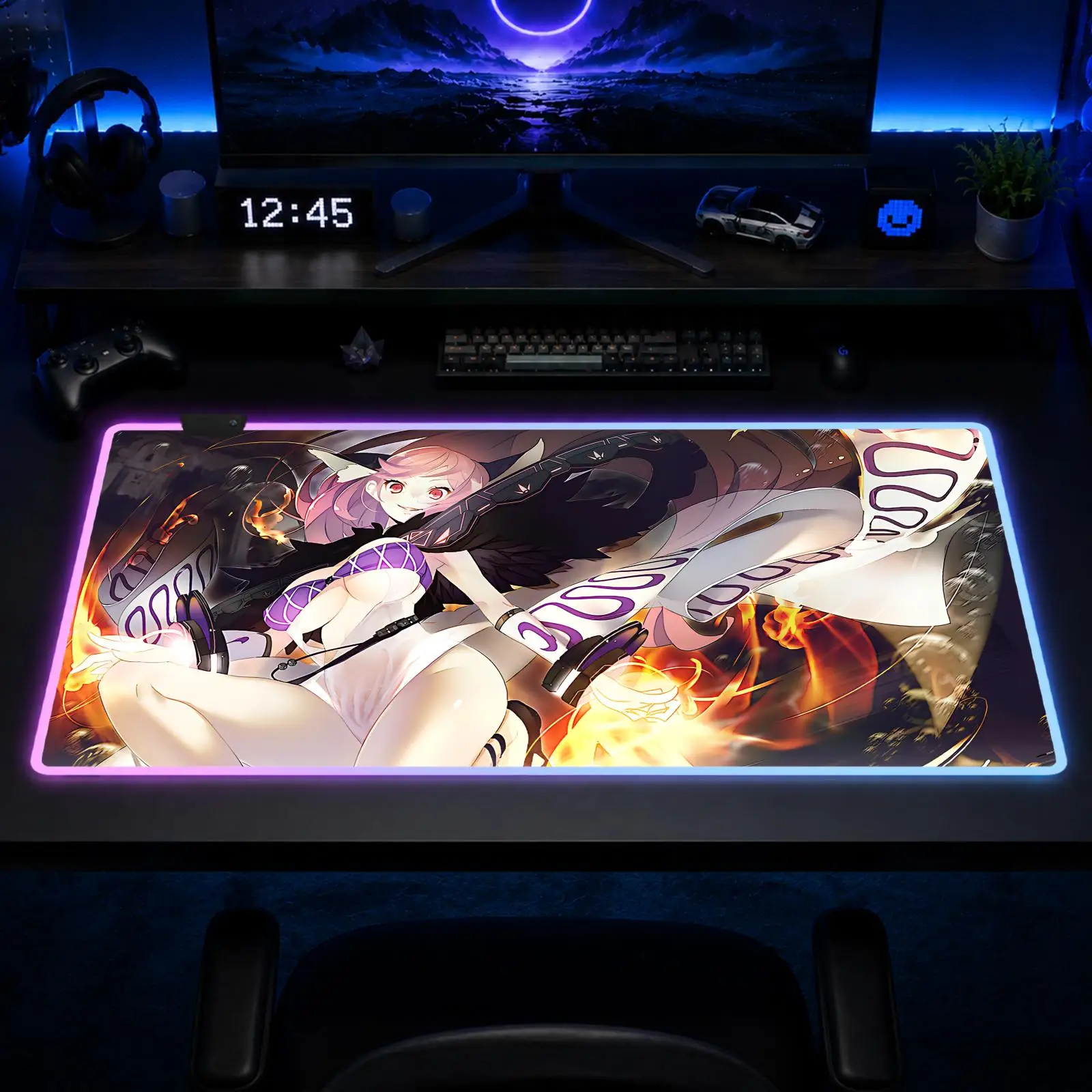 Ragnarok Online Mouse Pad Gaming Anime Mouse Pad XXL RGB Desk Mats LED Table Pads Backlit Rubber Desktop
Ragnarok Online Mouse Pad Gaming Anime Mouse Pad XXL RGB Desk Mats LED Table Pads Backlit Rubber Desktop