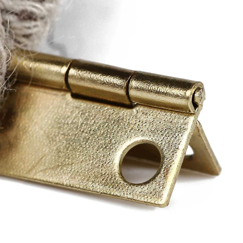 30Pcs Golden Steel Mini Hinges 18x15mm for Jewelry Box Repair Crafting Storage Box Cabinet Drawer Plane Small Project Connectors
30Pcs Golden Steel Mini Hinges 18x15mm for Jewelry Box Repair Crafting Storage Box Cabinet Drawer Plane Small Project Connectors