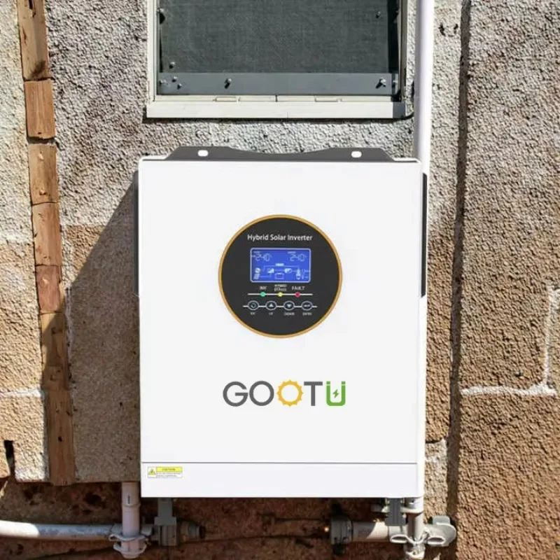 Стандарт США 5,5 кВт 6,2 кВт «все в одном» солнечное инверторное зарядное устройство 100A MPPT контроллер 6200 Вт 240 В переменного тока разделенный солнечный инвертор
Стандарт США 5,5 кВт 6,2 кВт «все в одном» солнечное инверторное зарядное устройство 100A MPPT контроллер 6200 Вт 240 В переменного тока разделенный солнечный инвертор