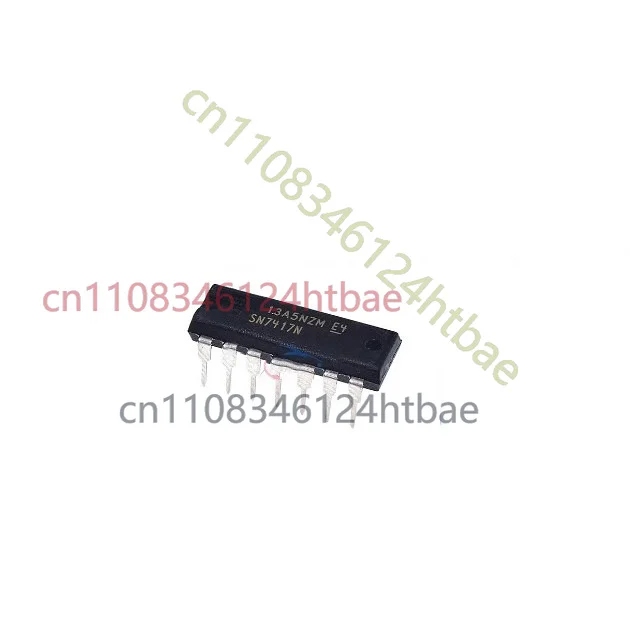 10PCS SN7417N HEX BUFFERS/DRIVERS WITH OPEN-COLLECTOR HIGH-VOLTAGE OUTPUTS NEW
10PCS SN7417N HEX BUFFERS/DRIVERS WITH OPEN-COLLECTOR HIGH-VOLTAGE OUTPUTS NEW