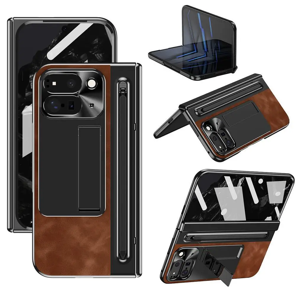 Hinge Folding Case For Google Pixel 9 Pro Fold Bracket Stand Holder Kickstand Folding Screen Mobile Phone Case
Hinge Folding Case For Google Pixel 9 Pro Fold Bracket Stand Holder Kickstand Folding Screen Mobile Phone Case
