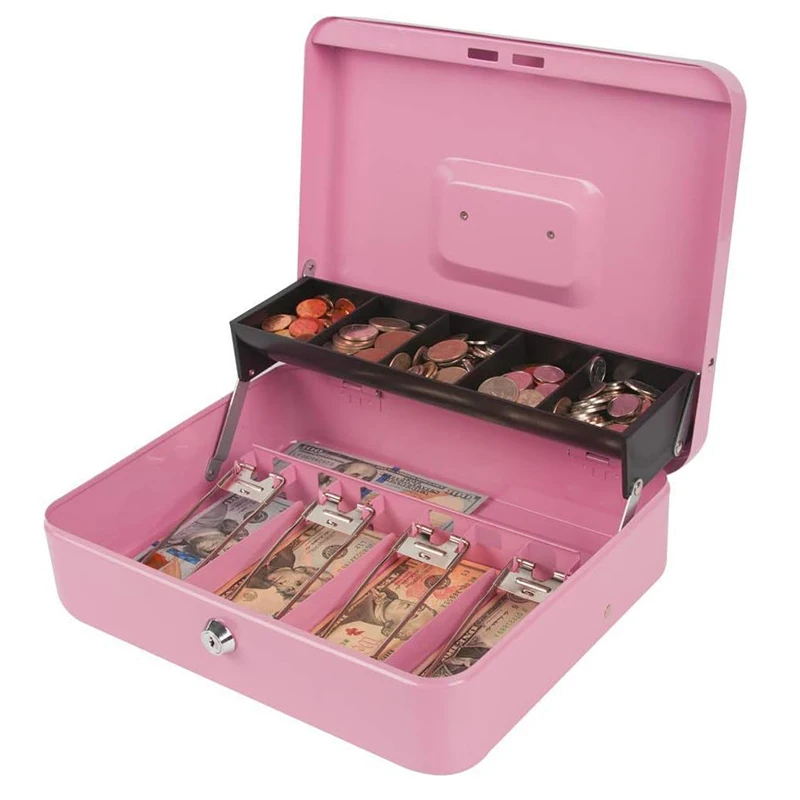 Heavy Cash Convenience Store Safe Box for Adult, Password Key Lock Payment Safes, Secure Money Savings, Metal Cashier with Clips
Heavy Cash Convenience Store Safe Box for Adult, Password Key Lock Payment Safes, Secure Money Savings, Metal Cashier with Clips