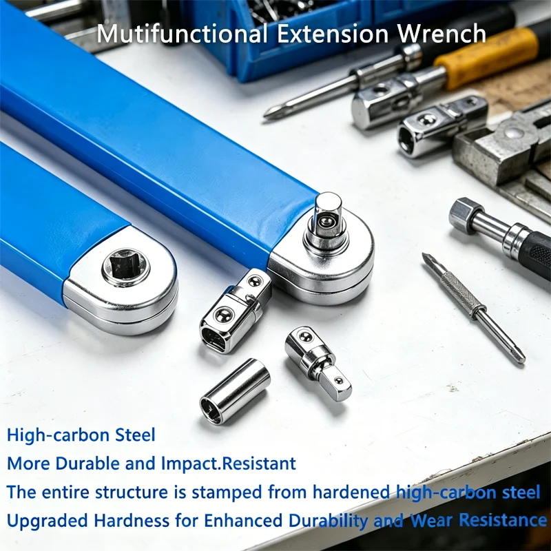 Professional Zero Offset Extension Wrench Tight Space Extension Tool 1/2 in. 1/4 in. 3/8 in. Auto Repair Tool Home Tool Set
Professional Zero Offset Extension Wrench Tight Space Extension Tool 1/2 in. 1/4 in. 3/8 in. Auto Repair Tool Home Tool Set