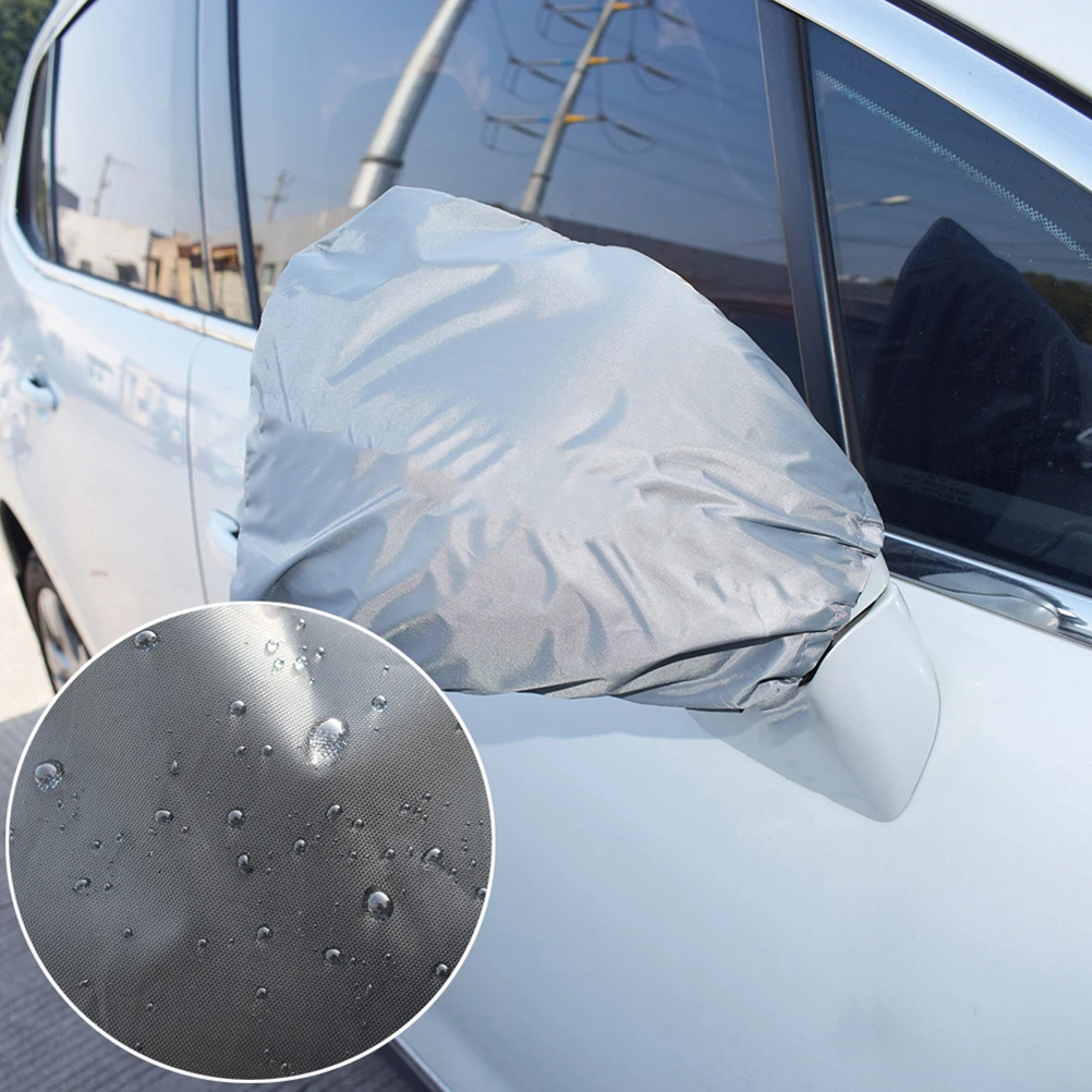 4 pcs 33X27Cm Car Side Mirror Covers Waterproof Car Mirror Covers Oxford Cloth Snowproof Dustproof Easy Storage Grey
4 pcs 33X27Cm Car Side Mirror Covers Waterproof Car Mirror Covers Oxford Cloth Snowproof Dustproof Easy Storage Grey