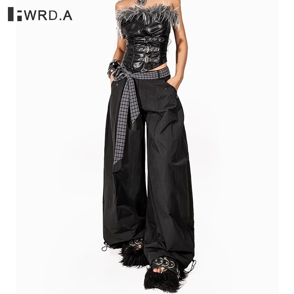 FWRD Women Plaid Cargo Pants Strap Detail Wide Leg Parachute Trousers Hip Hop Streetwear BF Style Y2K Hot Girl#FWRD6036
FWRD Women Plaid Cargo Pants Strap Detail Wide Leg Parachute Trousers Hip Hop Streetwear BF Style Y2K Hot Girl#FWRD6036