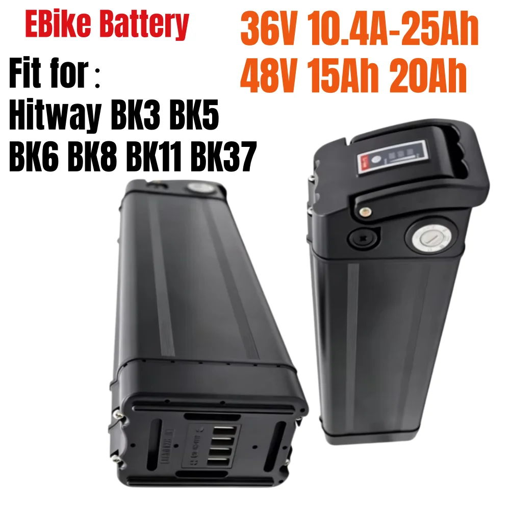 36V 48V 15Ah 20Ah Lithium Ion Battery for COLORWAY BK6 Hitway BK3 BK5 BK6 BK8 BK11 BK37 Battery replacement
36V 48V 15Ah 20Ah Lithium Ion Battery for COLORWAY BK6 Hitway BK3 BK5 BK6 BK8 BK11 BK37 Battery replacement