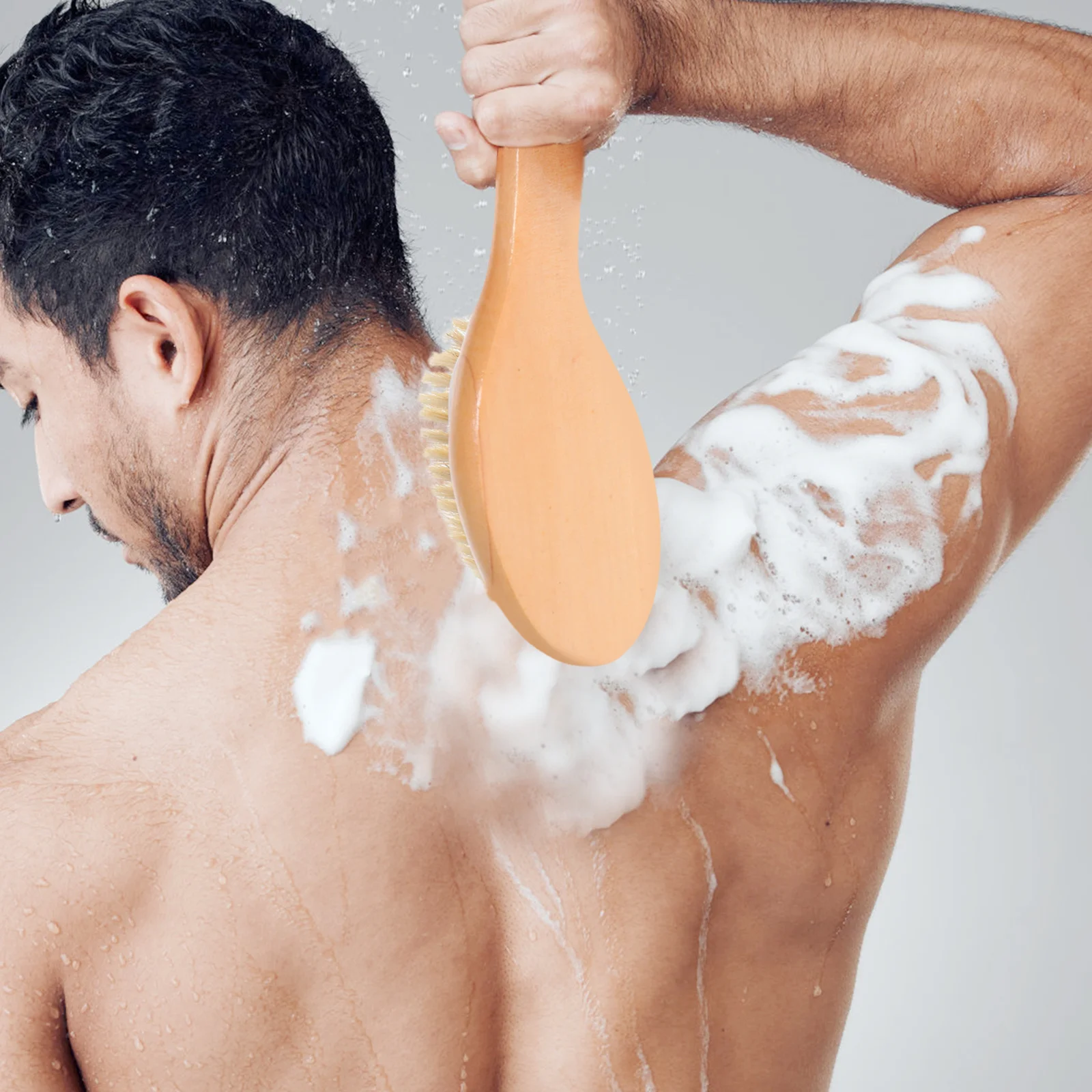 Wooden Bath Shower Brush Natural Bristle Medium Stiffness 25x7cm Exfoliating Body Brush Removes Dead Skin Softens Feet Knees
Wooden Bath Shower Brush Natural Bristle Medium Stiffness 25x7cm Exfoliating Body Brush Removes Dead Skin Softens Feet Knees