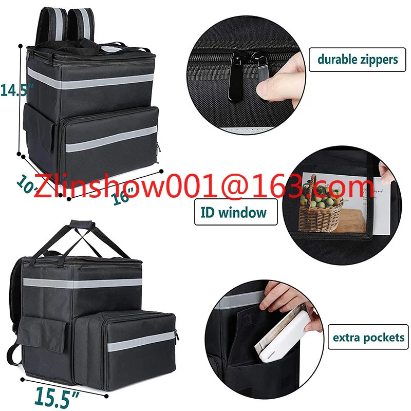 Прямые продажи с фабрики, большая вместительная сумка для доставки еды на двойное плечо, портативная утолщенная охлаждаемая сумка с термоизоляцией
Прямые продажи с фабрики, большая вместительная сумка для доставки еды на двойное плечо, портативная утолщенная охлаждаемая сумка с термоизоляцией