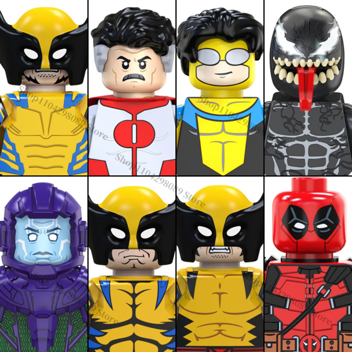 Marvel TV6205 anime characte Omni man Invincible Building blocks children's mini brick toys holiday birthday gifts 
Marvel TV6205 anime characte Omni man Invincible Building blocks children's mini brick toys holiday birthday gifts