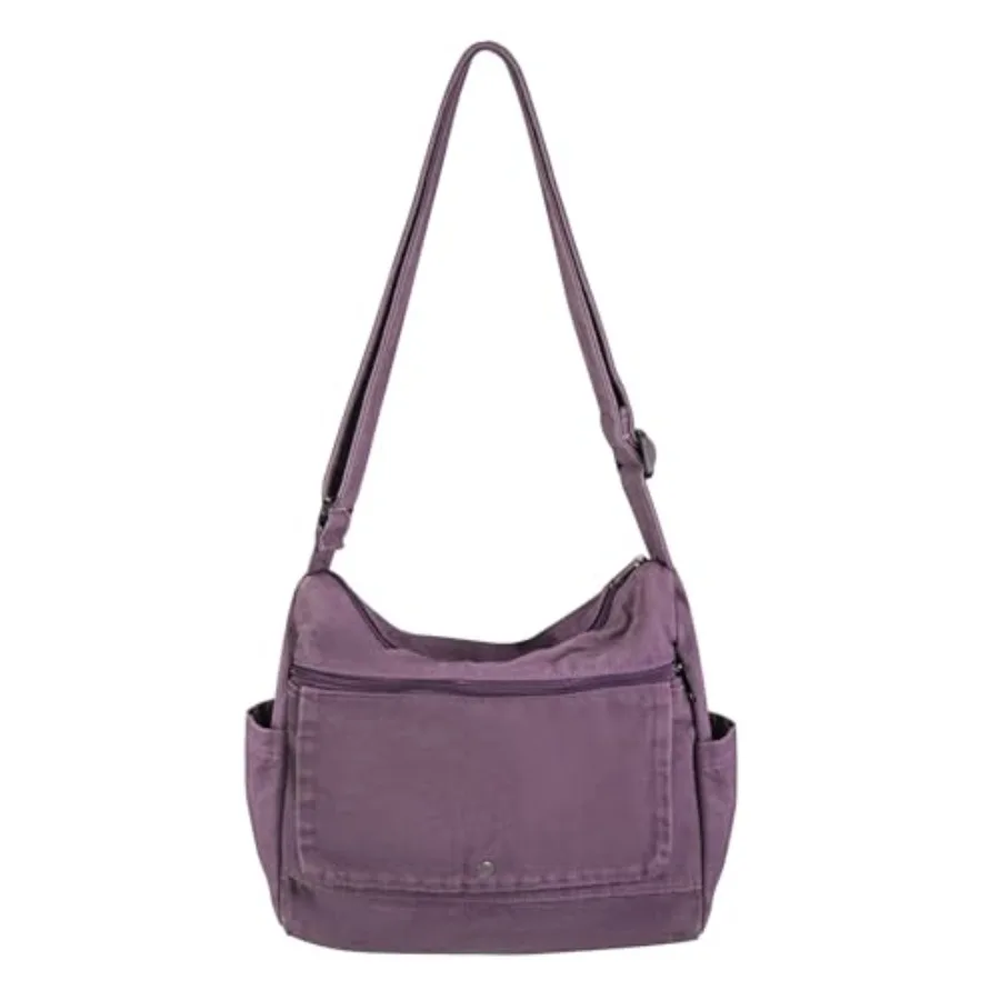 Canvas Messenger Bag for Women Men Crossbody Tote Bag with Multiple Pockets Vintage Satchel
Canvas Messenger Bag for Women Men Crossbody Tote Bag with Multiple Pockets Vintage Satchel
