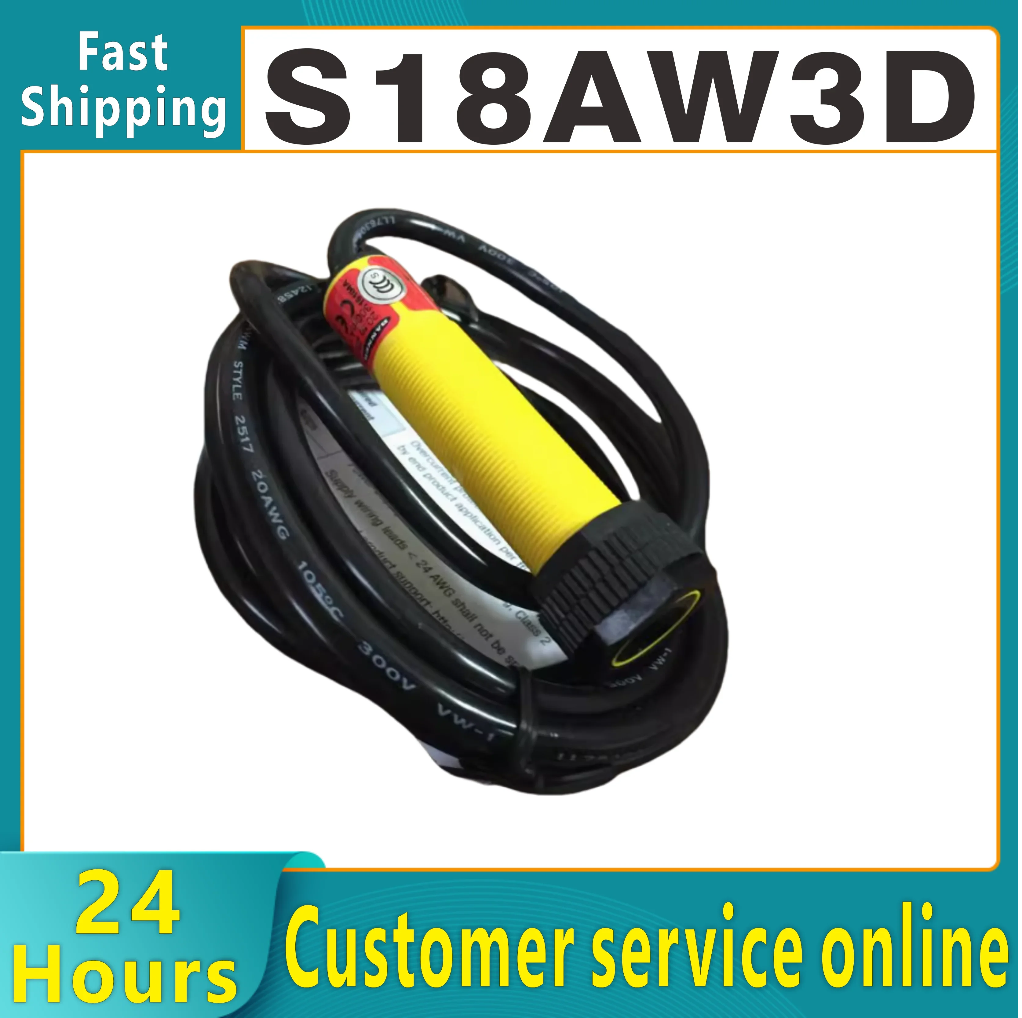 Новый фотоэлектрический переключатель Bonner S18AW3D S18SP6DLQ S18SP6LPQ S186EQ датчик
Новый фотоэлектрический переключатель Bonner S18AW3D S18SP6DLQ S18SP6LPQ S186EQ датчик